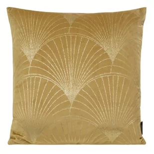 Euro Firany Poszewka Eurofirany Velvet BLINK21 Miodowy 45x45 1217001 - Poszewki na poduszki - miniaturka - grafika 1