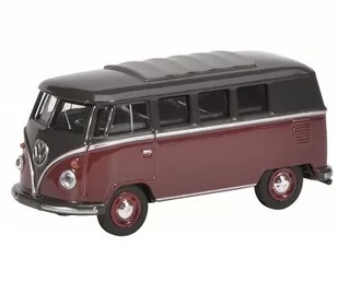 Schuco Vw T1 Bus Black 1:64 452010400 - Samochody i pojazdy dla dzieci - miniaturka - grafika 1