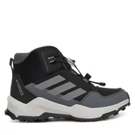 Buty trekkingowe dziecięce - Trekkingi adidas Terrex AX4R Mid JI0920 Czarny - miniaturka - grafika 1
