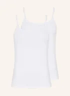 Koszulki i topy damskie - Falke Top Daily Comfort, 2 Szt. weiss - miniaturka - grafika 1