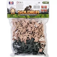 Figurki dla dzieci - zestaw wojskowy - żołnierzyki - miniaturka - grafika 1