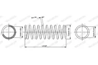 Sprężyny zawieszenia - Monroe Sprężyna zawieszenia SP3953 - miniaturka - grafika 1