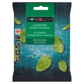 Zdrowa żywność - PURE & GOOD Cukierki Eukaliptusowo Miętowe z Glikozydami Stewiolowymi ze Stewii, Pure & Good, 50g - miniaturka - grafika 1