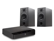 Zestawy stereo - Bluesound POWERNODE EDGE (czarny) + Diva 3 (czarny) - miniaturka - grafika 1