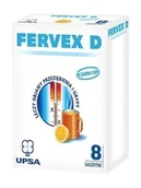 Suplementy diety - UPSA Fervex D 8 szt. - miniaturka - grafika 1