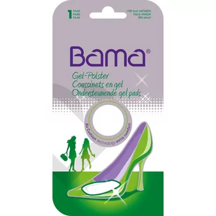 Bama Bama Comfort żelowa wyściółka, wyściółka do piłki nożnej, komfortowa poduszka na przedniej części stopy do butów damskich, rozmiar: ONE Size, przezroczysta - Piłka nożna - miniaturka - grafika 1
