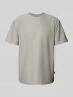 Koszulki męskie - T-shirt o kroju relaxed fit z detalem z logo model ‘FRED’ - miniaturka - grafika 1