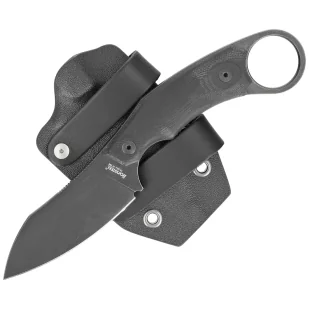 Nóż LionSteel H1B Black G10, Black PVD Stonewashed M390 by Tommaso Rumici (H1B GBK) - Noże - miniaturka - grafika 4