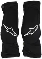 Akcesoria motocyklowe - Alpinestars męskie Paragon Plus ochraniacz na kolana pancerz, czarny biały, M - miniaturka - grafika 1