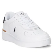 Sneakersy męskie - Sneakersy Polo Ralph Lauren Masters Crt 809891791003 Biały - miniaturka - grafika 1