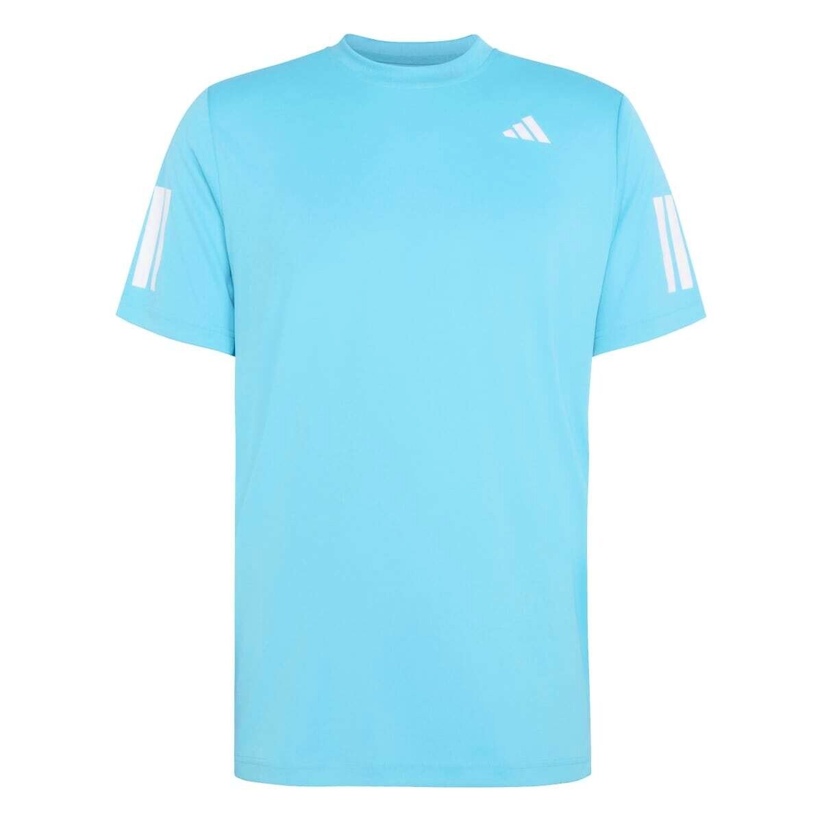 Koszulka męska adidas Club Tennis Climacool 3-Stripes T-Shirt Signal Cyan M