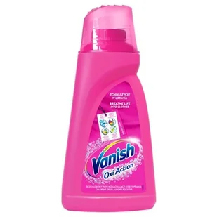 Vanish Oxi action odplamiacz do tkanin w płynie 1.5l 1500ml - Środki do prania - miniaturka - grafika 1