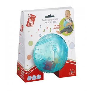 VULLI VULLI Piłka sensoryczna żyrafa Sophie 12 cm) - Zabawki sensoryczne - miniaturka - grafika 1