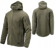 Bluzy męskie - POLAR BLUZA POLAROWA HELIKON PATRIOT MK2 ROZPINANA HYBRID OLIVE GREEN L - miniaturka - grafika 1