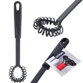 Przybory do gotowania - Trzepaczka do ubijania jajek piany śmietany ubijaczka CZARNA 28 cm BLACKLINE ORION 141047 - miniaturka - grafika 1