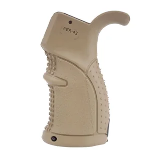 FAB Defense - Chwyt pistoletowy AGR-43 do M4 / M16 / AR-15 - Tan - AGR-43T TAN - Osprzęt do wiatrówek - miniaturka - grafika 2