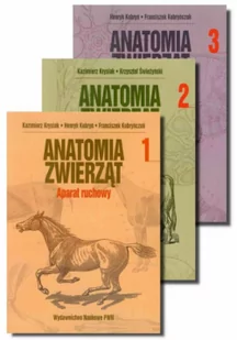 Anatomia zwierząt Tom 1-3 - Podręczniki dla szkół wyższych - miniaturka - grafika 1