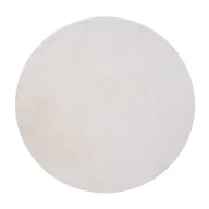 Dywany - Dywan sztuczna skóra królika Bianca beżowy okrągły śr. 100 cm Inspire - miniaturka - grafika 1