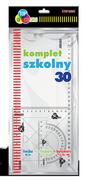 Przybory szkolne - TOP-2000 KOMPLET SZKOLNY 30- LINIJKA 30- CM +2 EKIERKI+Kątomiesz 40073348 - miniaturka - grafika 1