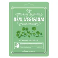 Maseczki do twarzy - Fortheskin - Super Food Real Vegifarm Double Shot Mask 23ml - Cica - miniaturka - grafika 1
