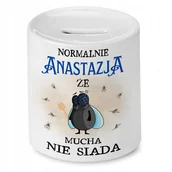 Skarbonki - Skarbonka 330 ml Dla Marysi Córki Dziecka Prezent z Nadrukiem ze Zdjęciem + Opakowanie na prezent (wzór 02) - miniaturka - grafika 1