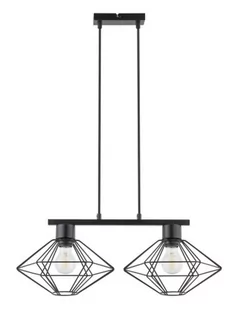 Vario lampa wisząca 2-punktowa czarna 40558 - Lampy sufitowe - miniaturka - grafika 1
