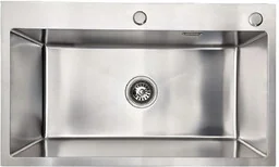 Stellman Zlewozmywak stalowy jedno komorowy STEEL 7545 - Zlewozmywaki - miniaturka - grafika 1