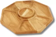 Tace i patery - Deska drewniana dębowa - ośmiokątna - miniaturka - grafika 1