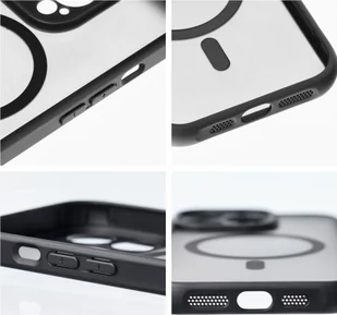 OEM Futerał FULL MATTE MAG COVER kompatybilny z MagSafe do IPHONE 14 Pro Max czarny - Etui i futerały do telefonów - miniaturka - grafika 1