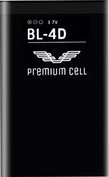 Premium Cell Nokia Bateria BL-4D Maxximus 1450mAh MOB10 MOB20