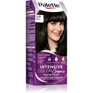 Farby do włosów i szampony koloryzujące - Schwarzkopf Palette Intensive Color Creme N1 Czarny - miniaturka - grafika 1