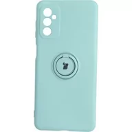 Etui i futerały do telefonów - Bizon Etui Case Silicone Ring Galaxy M52 turkusowe BCSRGALM52LCN - miniaturka - grafika 1