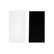 Akcesoria spawalnicze - Filtr wymienny do tarcz i przyłbic 50 x 100 mm filtr ciemny + osłona - miniaturka - grafika 1