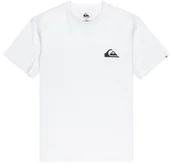 Koszulki męskie - t-shirt QUIKSILVER EV MINI LOGO 2 WBB0/WHITE - miniaturka - grafika 1