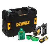 Poziomice laserowe - Zestaw pomiarowy DEWALT DW0887100-1 Laser DW088CG-XJ + Dalmierz DWHT77100-XJ - miniaturka - grafika 1