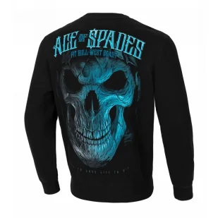 Bluza PITBULL Seria Regular Blue Skull '24 - Czarna 3XL - Odzież taktyczna i umundurowanie - miniaturka - grafika 1