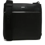 Torby męskie - BOSS BLACK Skórzana reporterka Zair_S z env - miniaturka - grafika 1