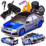 Zabawki zdalnie sterowane - Samochód ZDALNIE STEROWANY DRIFT Auto na PILOTA RC 4x4 Pachołki Światła LED - miniaturka - grafika 1