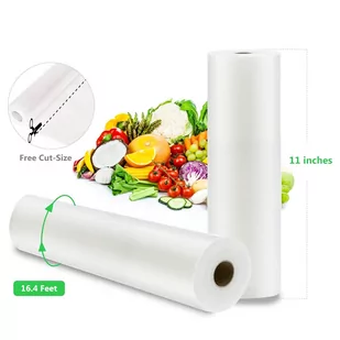 ABOX Vacuum Sealer bag with roll 11" x 197" - Akcesoria i części AGD - miniaturka - grafika 4