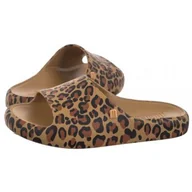 Klapki i japonki damskie - Klapki Free Print Slide AD 33973/AQ618 Beige/Brown/Black (ML312-a) Melissa - miniaturka - grafika 1