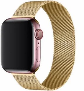 Złota bransoleta 7mm do Apple Watch - elegancka i stylowa - Akcesoria do smartwatchy - miniaturka - grafika 1