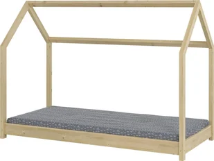 Elior Łóżeczko domek Olaf 80x160 - sosna - Łóżka dla dzieci i młodzieży - miniaturka - grafika 1