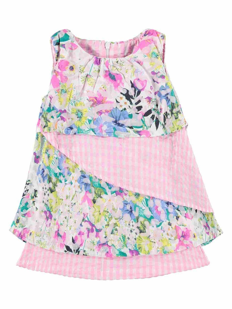 Sukienka dziecięca w kwiaty Kanz r.98