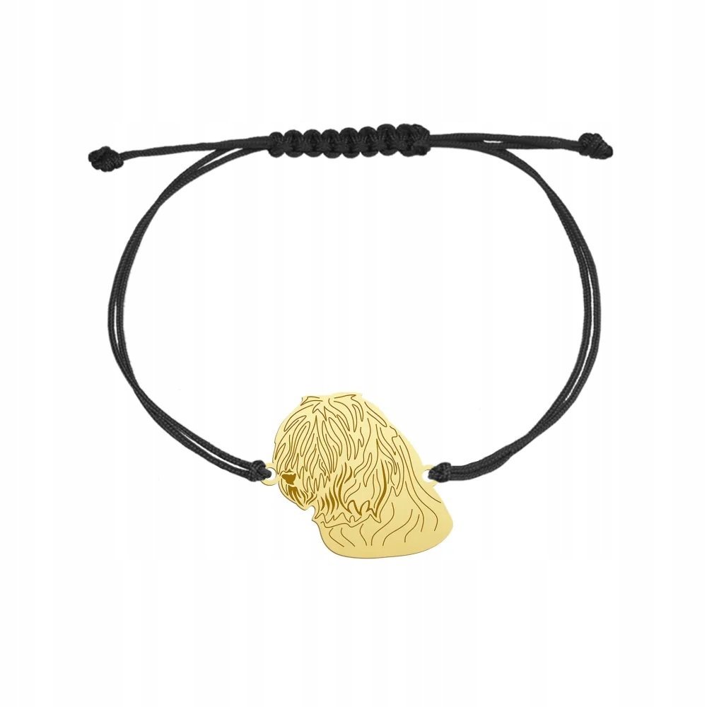 Bransoletka Pozłacana Owczarek Rumuński GRAWER GRATIS