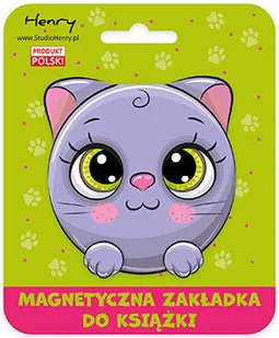 Zakładka kulka Kotek - Zakładki do książek - miniaturka - grafika 1