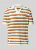 Koszulki męskie - Koszulka polo o kroju relaxed fit z kieszenią na piersi model ‘LAMAR’ - miniaturka - grafika 1