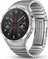 Akcesoria do smartwatchy - STALOWA BRANSOLETA PASEK DO HUAWEI Watch GT 4 Elite 46mm - PREMIUM, STAL - miniaturka - grafika 1