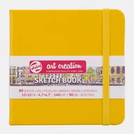 Notesy i bloczki - Talens TALENS ART CREATION SZKICOWNIK 12X12 CM 140G GOLDEN YELLOW uniw 322675-uniw - miniaturka - grafika 1