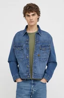 Kurtki męskie - G-Star Raw kurtka jeansowa męska kolor niebieski przejściowa - miniaturka - grafika 1