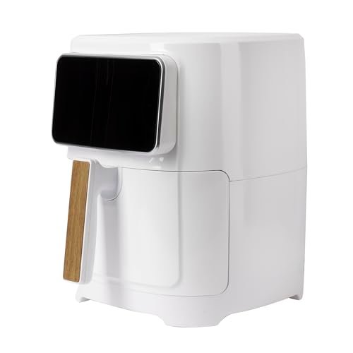 BERGNER NATURALLY BG, Frytkownica powietrzna 1800 W 6,9 l z 8 programami, regulacja temperatury 80-200°C, pojemnik z powłoką Ceratech, błyszczące wykończenie, zdrowa kuchnia bez oleju